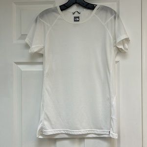 The North Face Women's White Short Sleeve Tee Shirt- Size M
